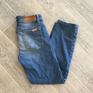 Joe's Skinny Light Wash Crop Jeans