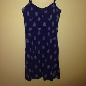Blue Hamsa Dress