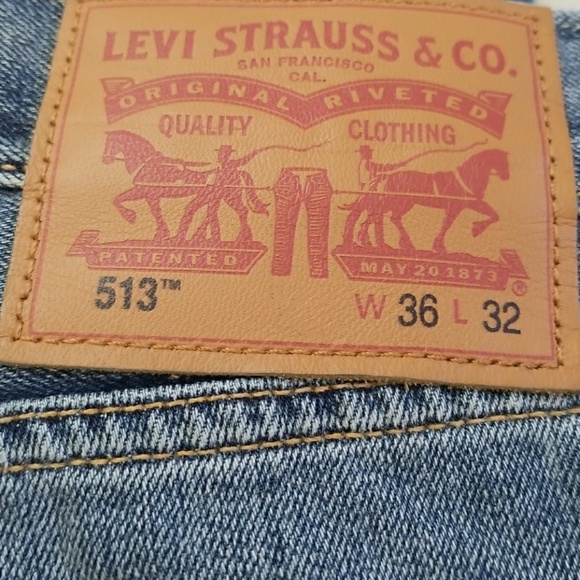 NWT Men's Levi's Distressed Jeans Super Cool - Picture 6 of 6