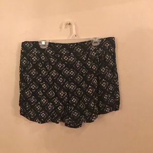 black sophie shorts