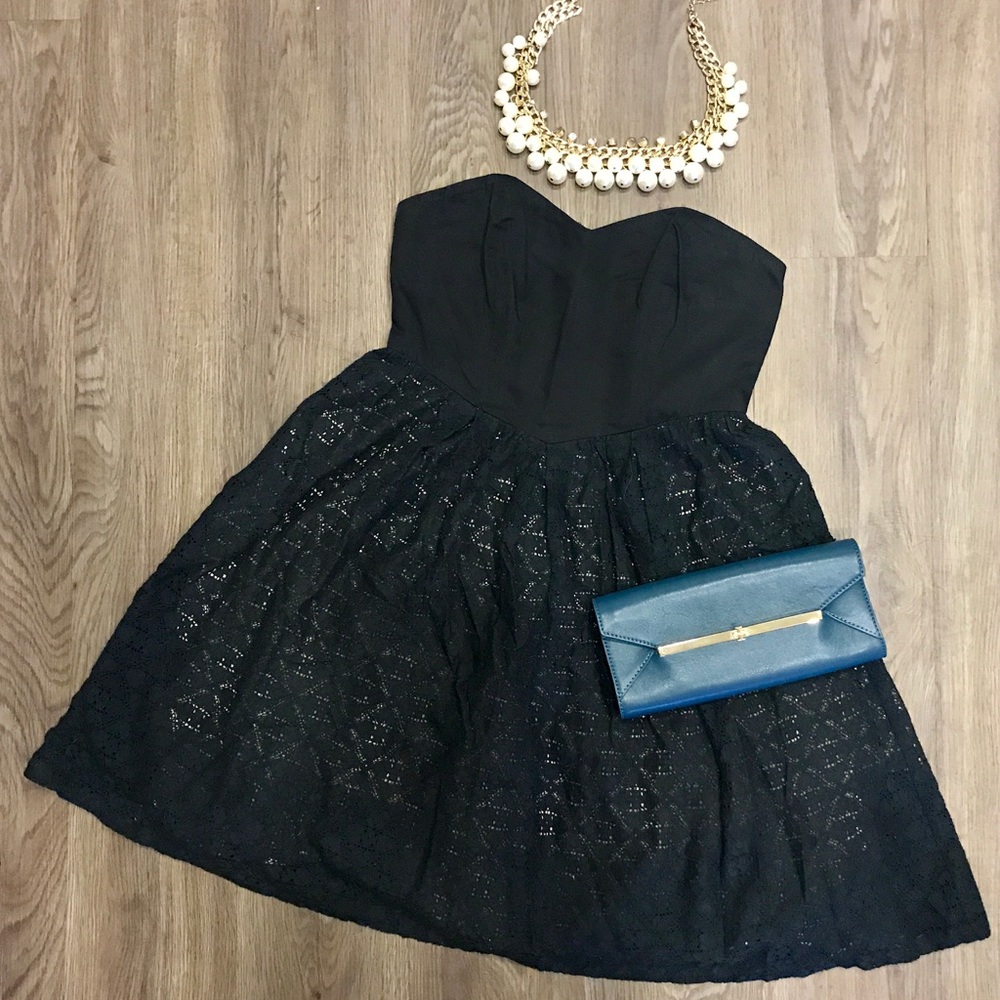 Anthropologie Strapless Dress