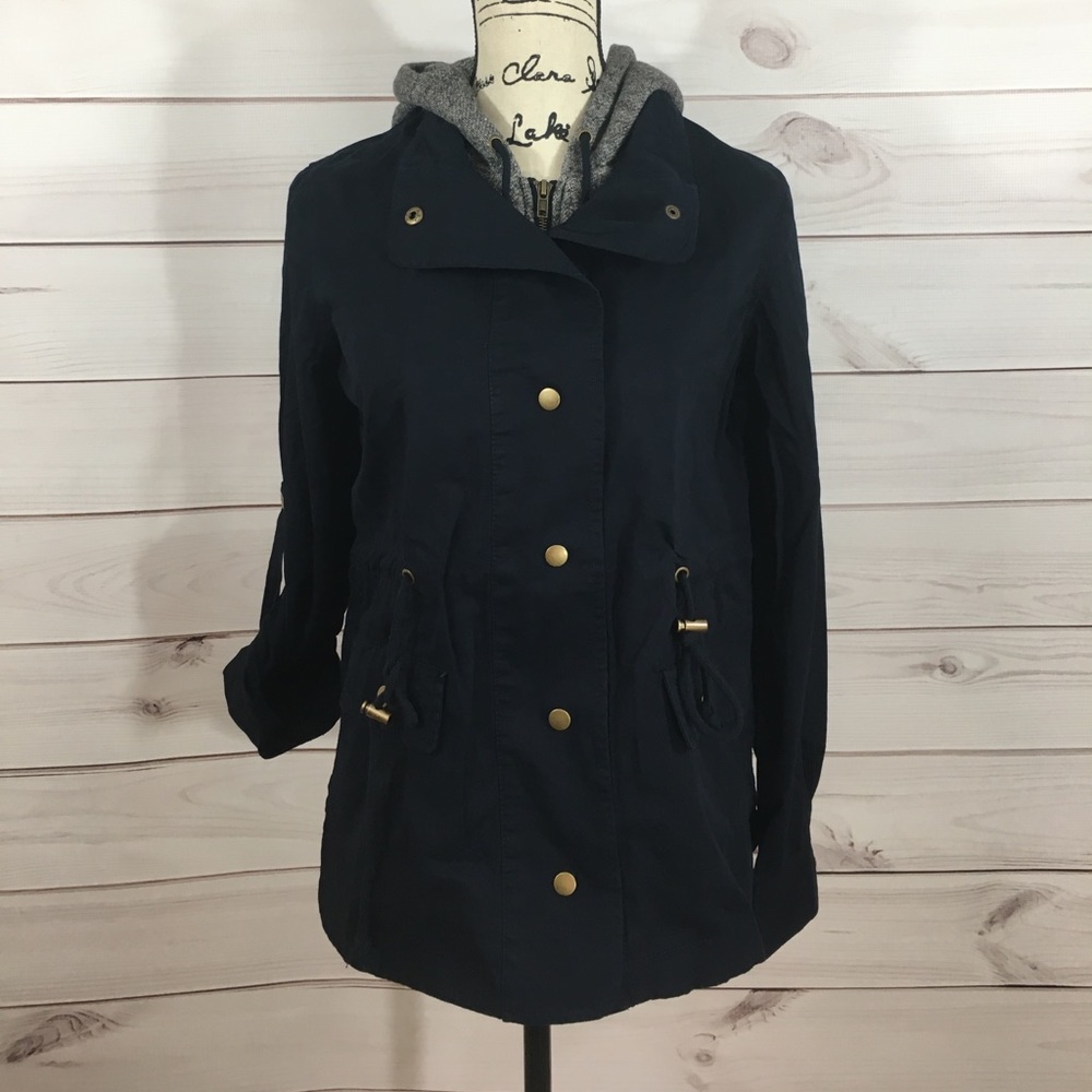 🆑 LAST ONE 🍁Navy Utility Jacket🍁 - Picture 4 of 5