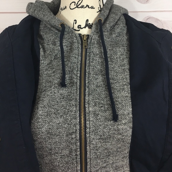 🆑 LAST ONE 🍁Navy Utility Jacket🍁 - Picture 3 of 5