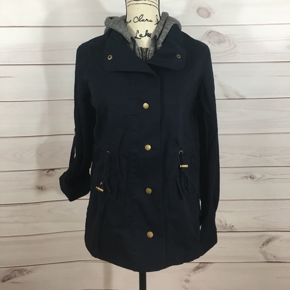 🆑 LAST ONE 🍁Navy Utility Jacket🍁 - Picture 4 of 5