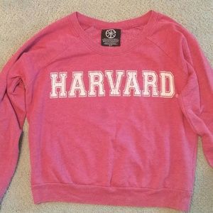 Cotton Harvard University Sweatshirt