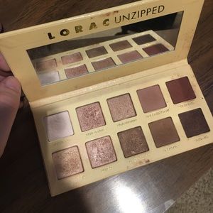 Lorac Unzipped eyeshadow pallet