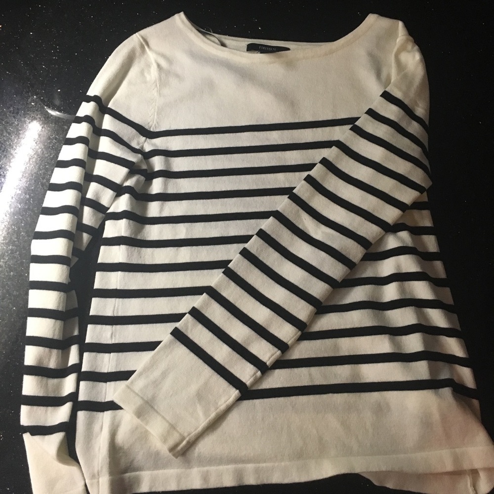 Striped long sleeve shirt