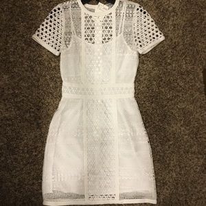 BNWT H&M White Lace dress