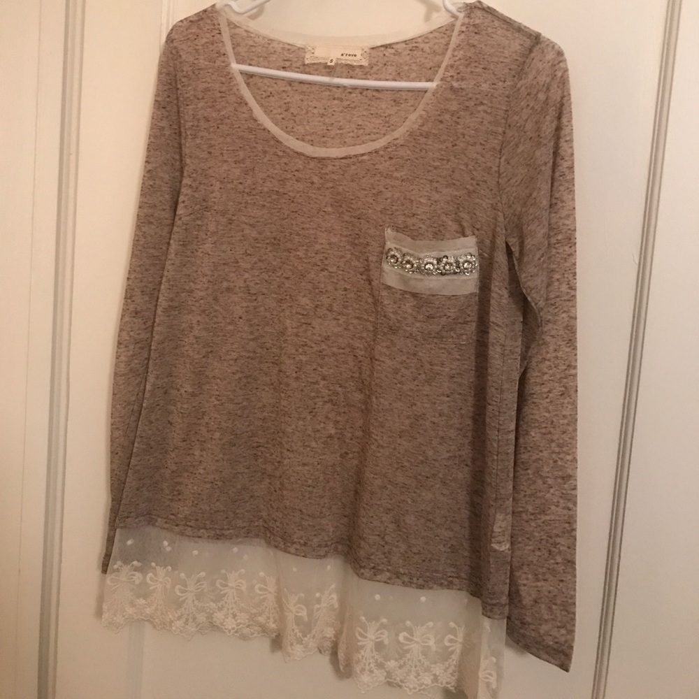 A'reve long sleeve top