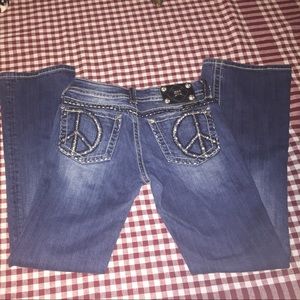 Miss me rhinestone jeans