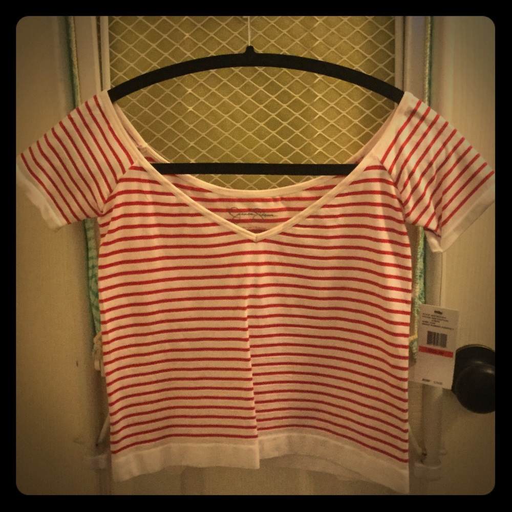 Jessica Simpson~ crop top