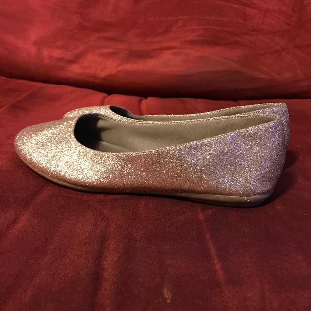 Sparkly flats