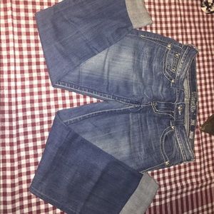 Miss me jeans with rhinestone jeans