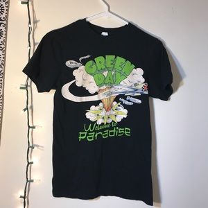 Green Day Band Tee