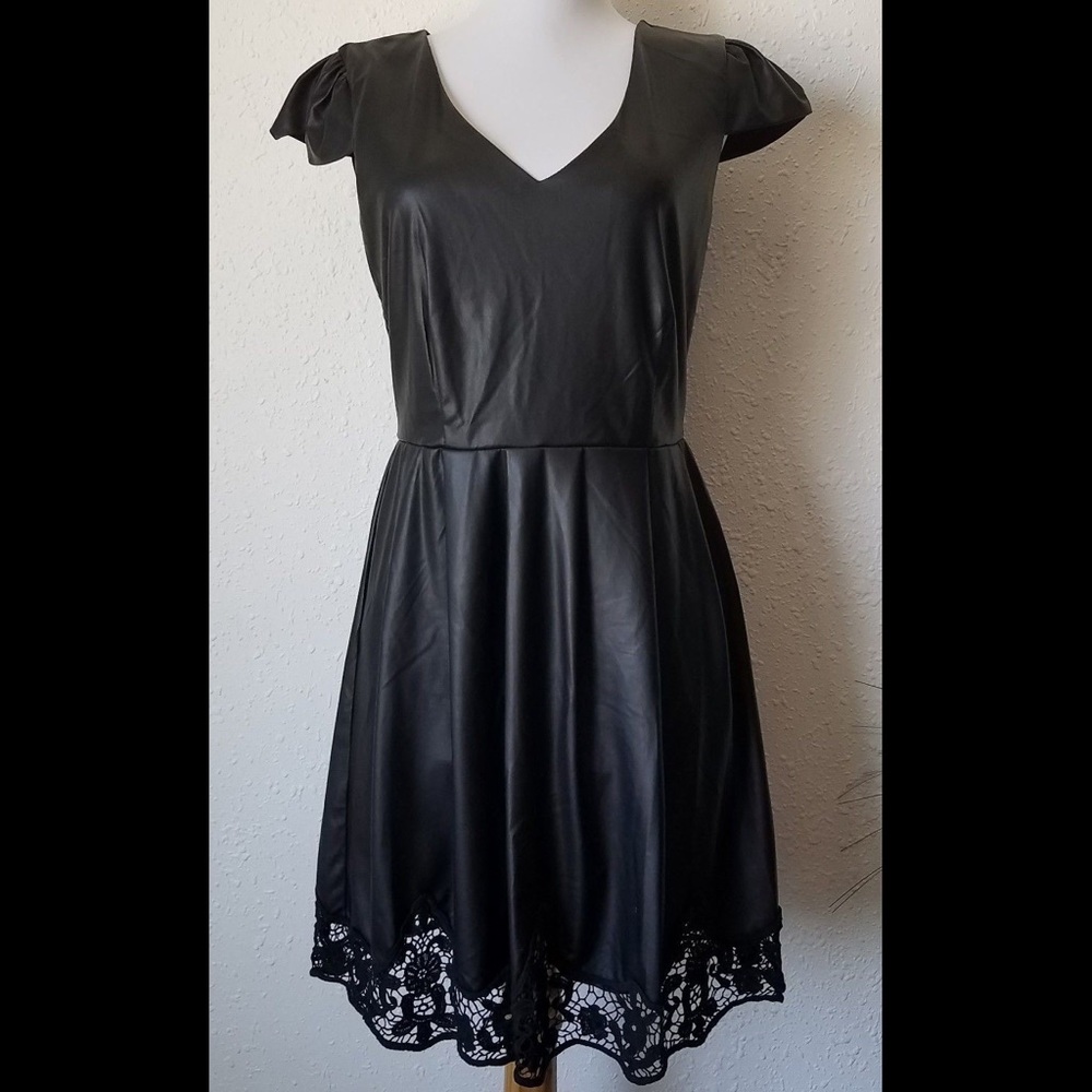 Mimi Chica faux leather dress