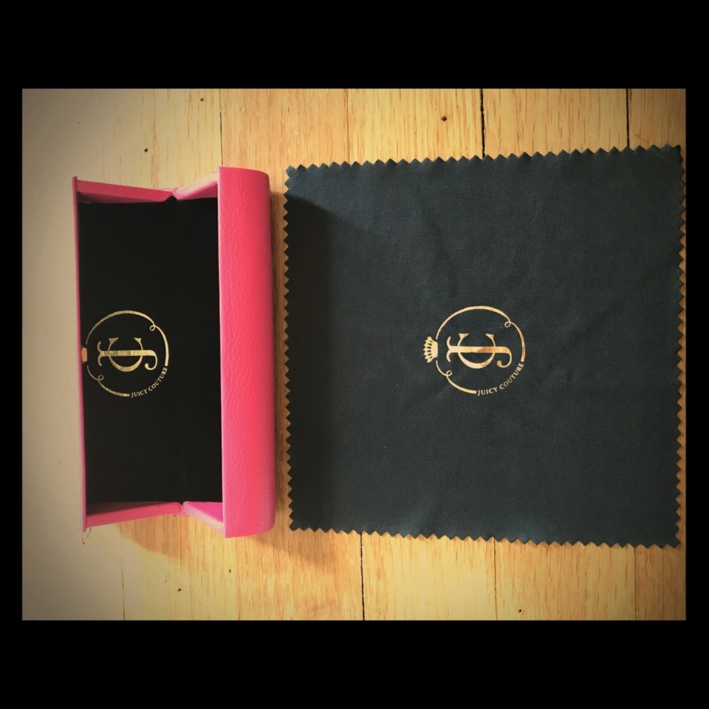 Juicy Couture eyeglass case