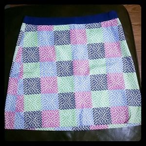 Vineyard vines patchwork skirt