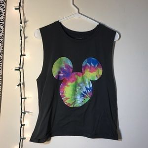 Tie Dye Disney Muscle Tee