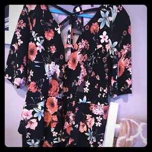 Charlotte Russe peplum bodycon