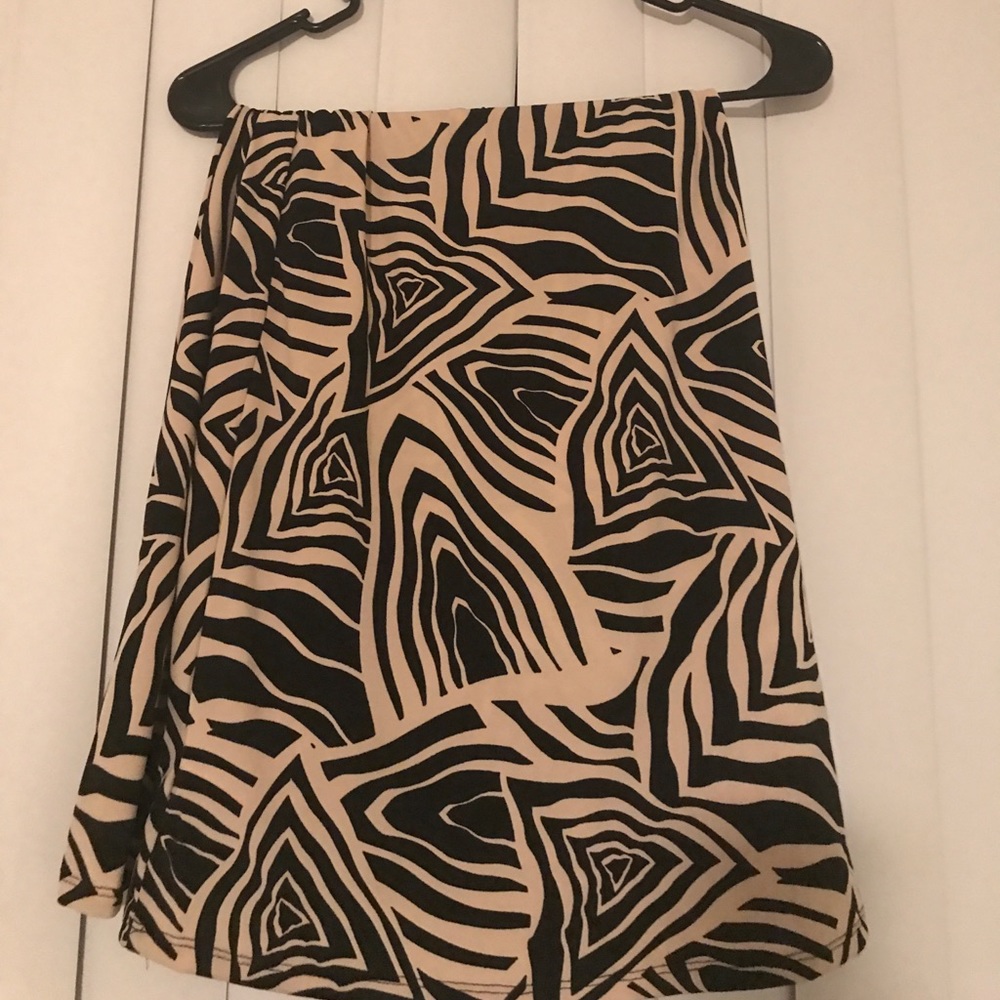 Lularoe 3XL AZURE BLACK AND CREAM