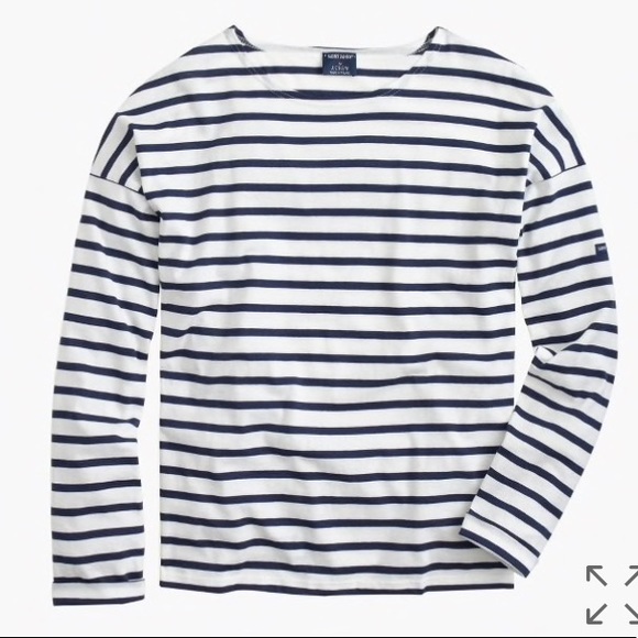 J. Crew Tops - NWT Saint James for JCrew Slouchy Tee