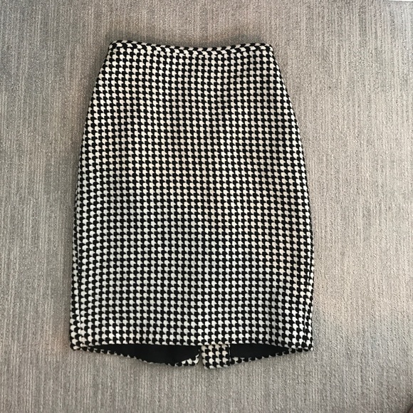 Ann taylor houndstooth skirt Outlet