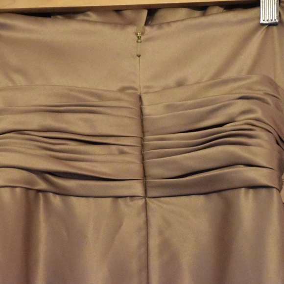 Women's Bill Levkoff Champagne Dress, Size 12 - Picture 4 of 5