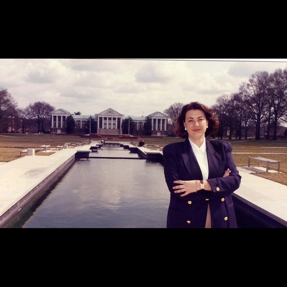 Vintage, mod, denim, linen, scarves, - Picture 3 of 3