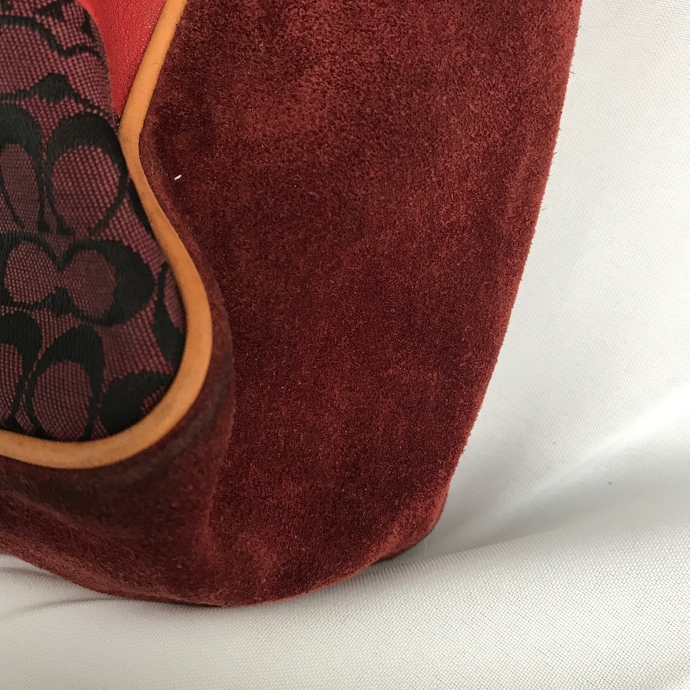 💯 Coach Patchwork Earth Tones Bag - Picture 5 of 7
