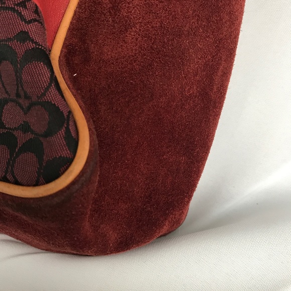 💯 Coach Patchwork Earth Tones Bag - Picture 5 of 7