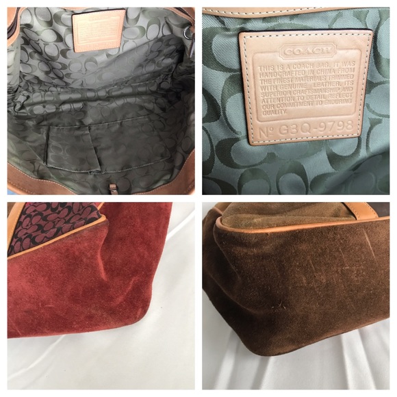 💯 Coach Patchwork Earth Tones Bag - Picture 7 of 7