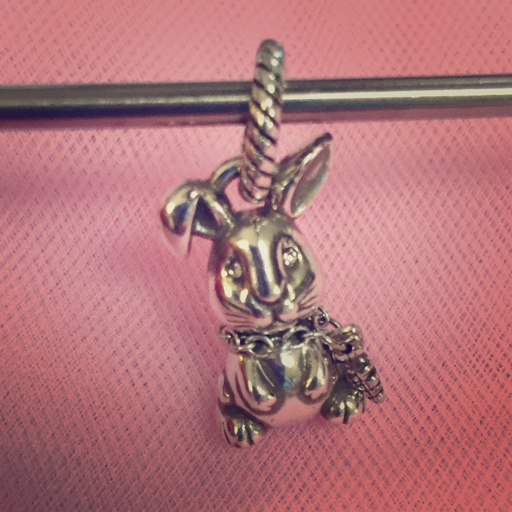 Adorable Brighton bunny charm