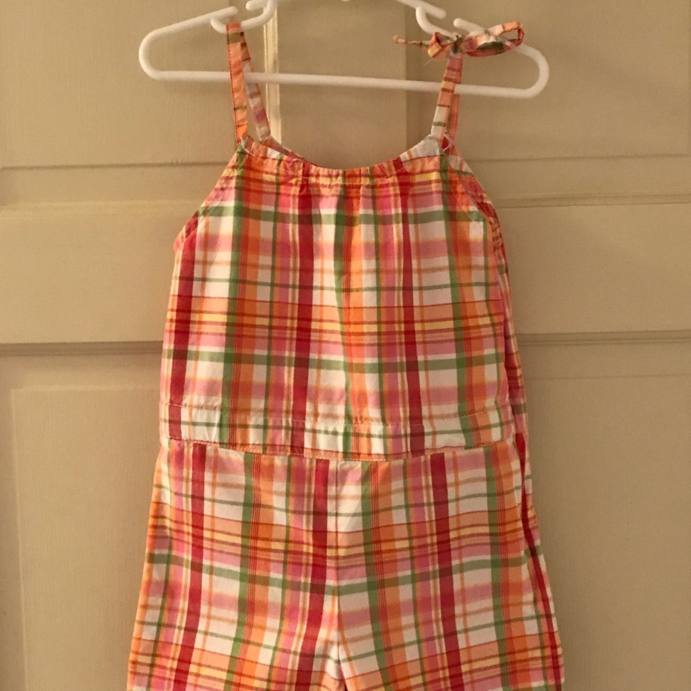 Girls shorts romper