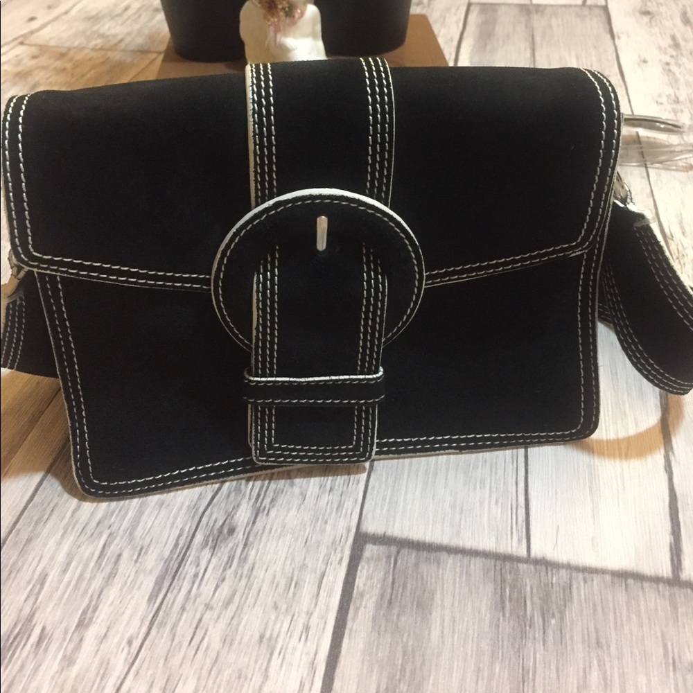 Banana Republic Suede shoulder bag - Picture 2 of 7