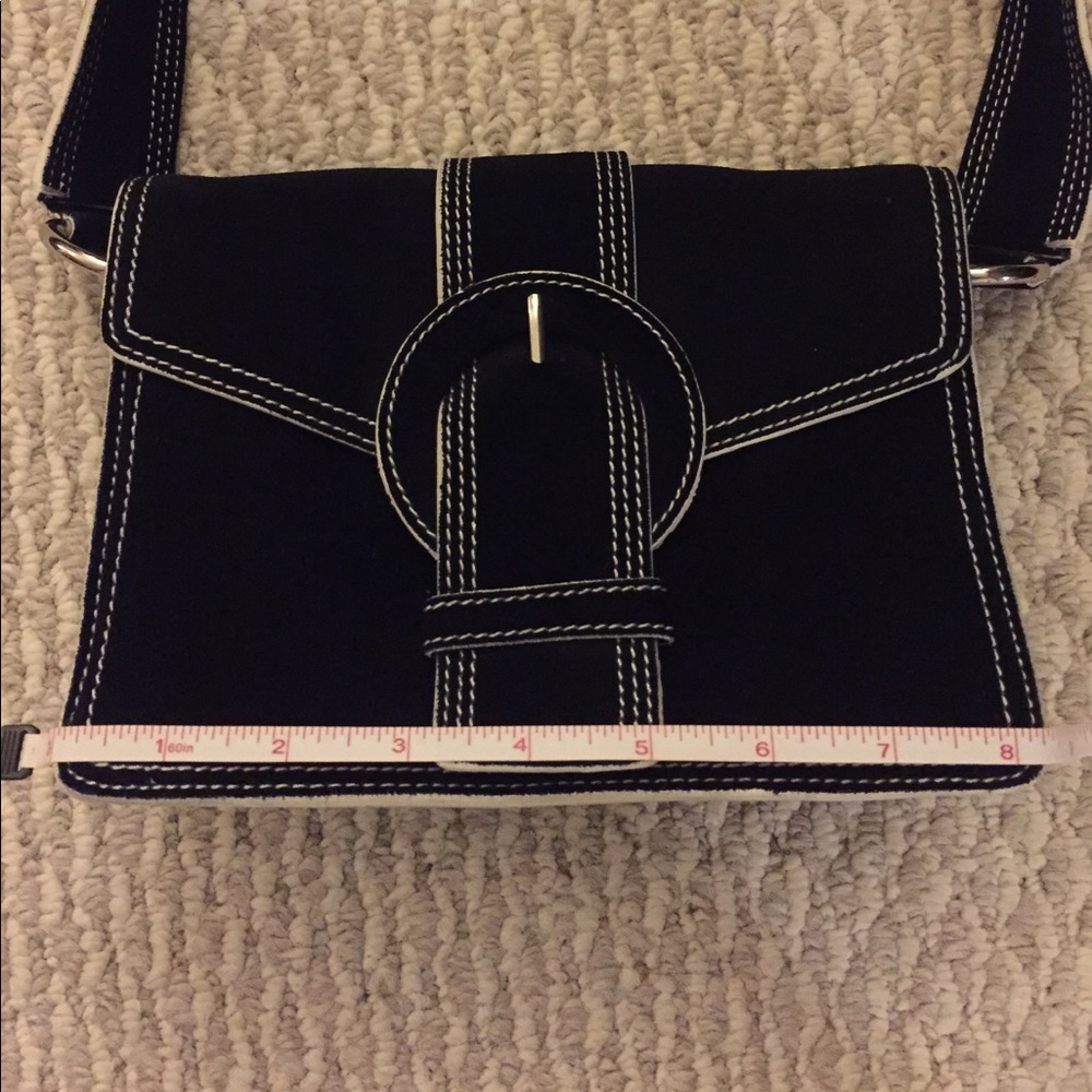 Banana Republic Suede shoulder bag - Picture 4 of 7