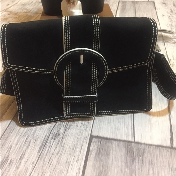 Banana Republic Suede shoulder bag - Picture 2 of 7