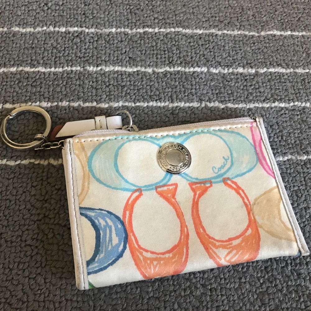 Coach key chain coin purse 💖