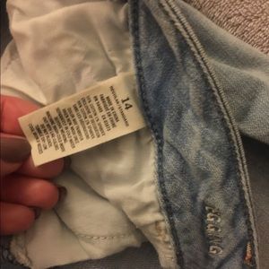 American eagle jeans. Jegging size 14 regular