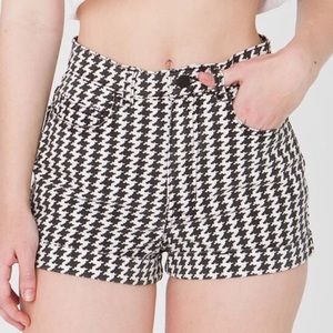American Apparel Houndstooth Shorts 24