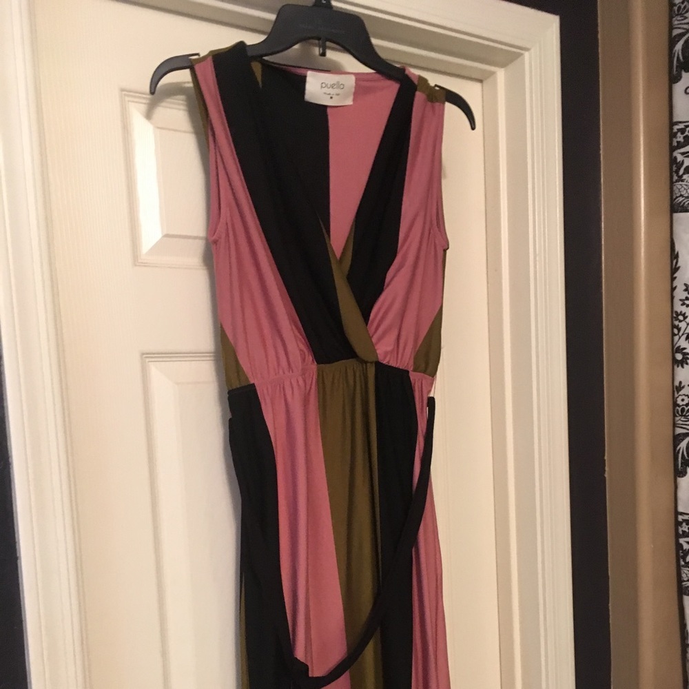 Puella Color block dress.