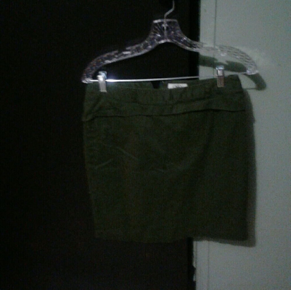 Army Green Skirt