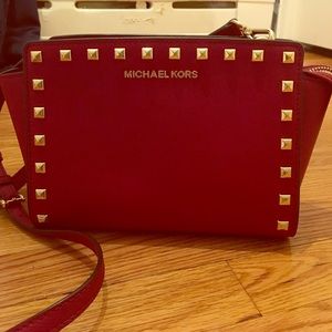 Michael Kors Large Red Crossbodg