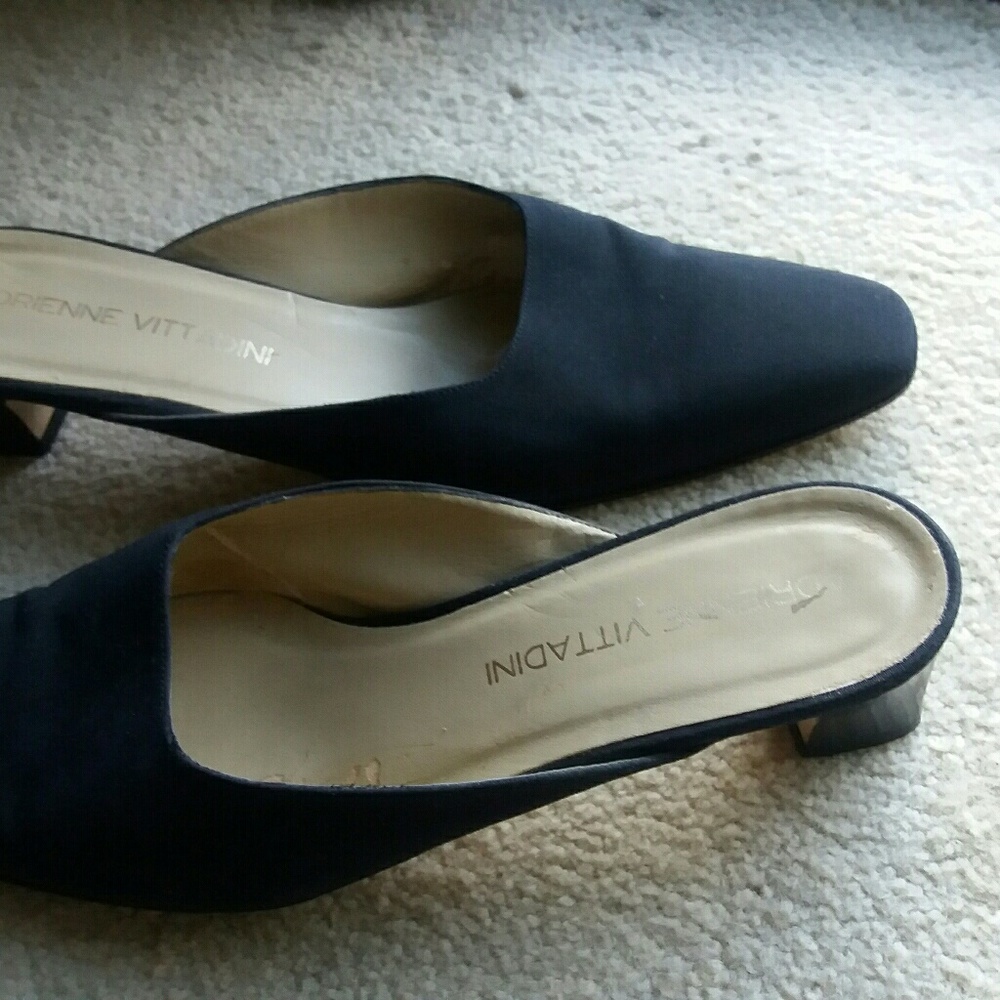 Adrienne Vittadini Heeled Mule