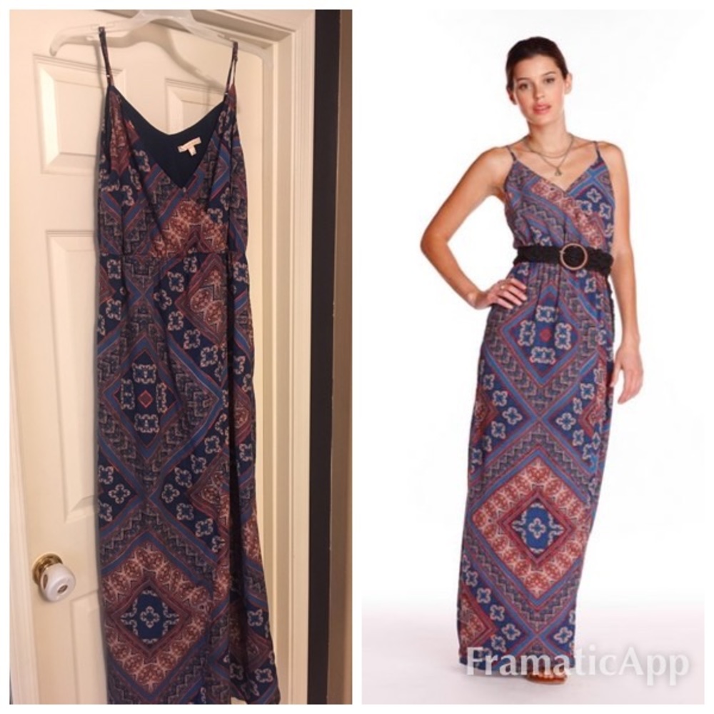 Skies Are Blue Maxi Dress