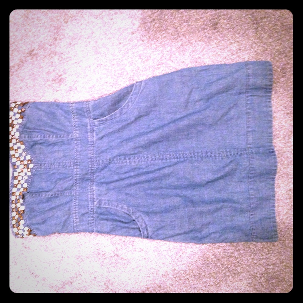 Free People denim dress