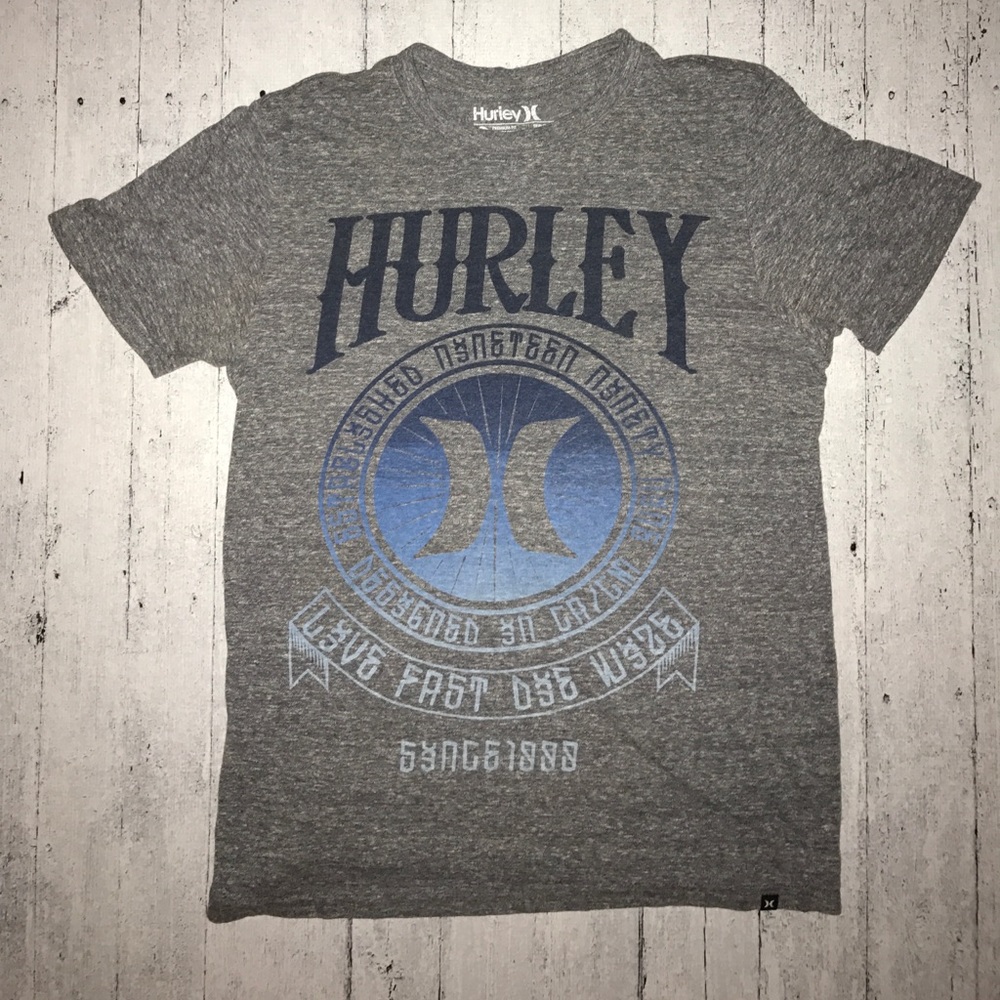 grey men's Hurley t-shirt 🖤