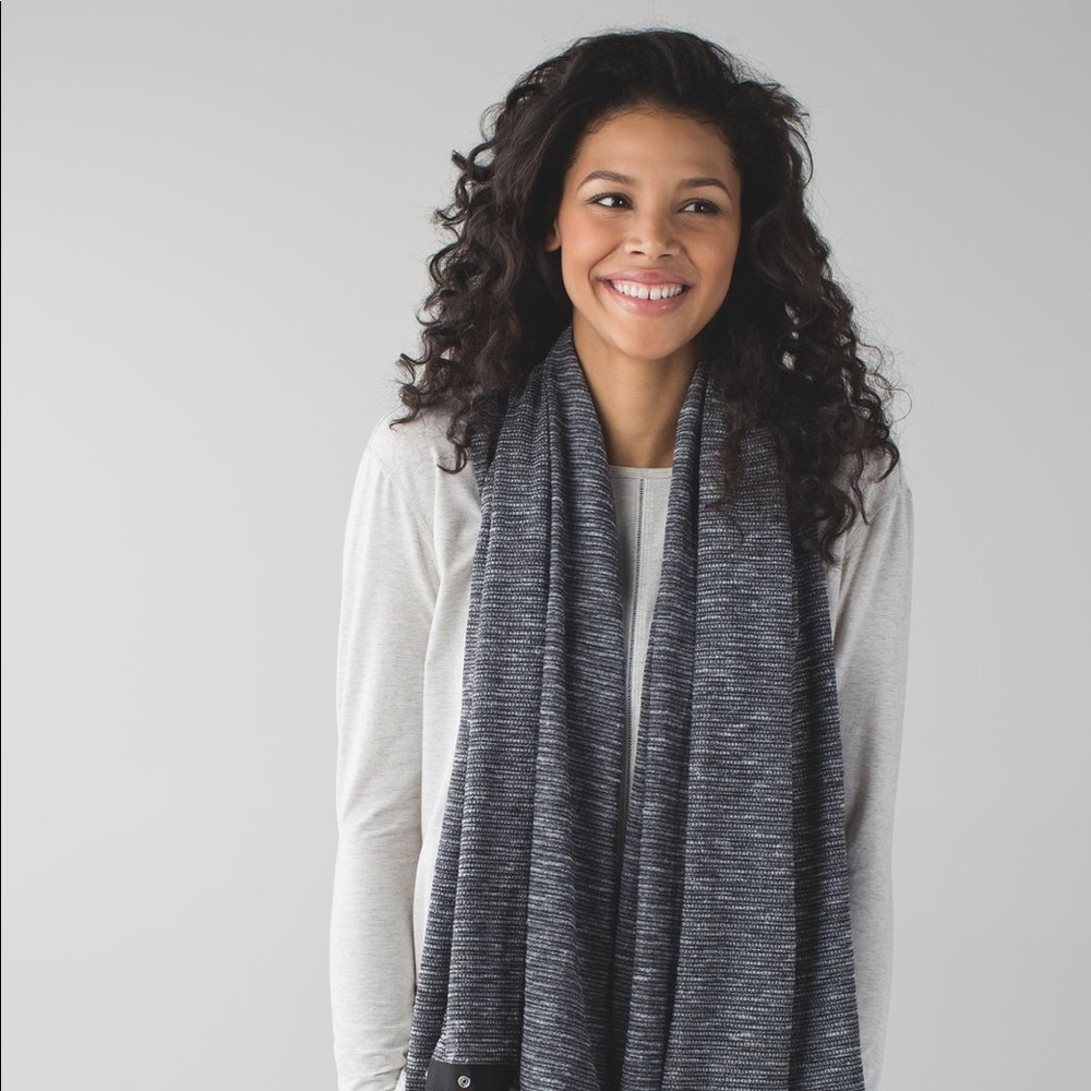 Vinyasa gray scarf! Never worn!