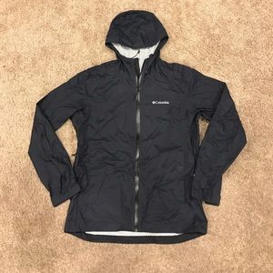 Rain jacket dark blue almost black great condition