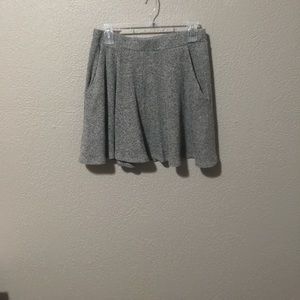 Grey Mini Skirt