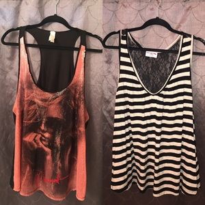 ✨ 2 ADORABLE RACERBACKS